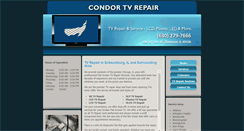 Desktop Screenshot of condortvrepair.com